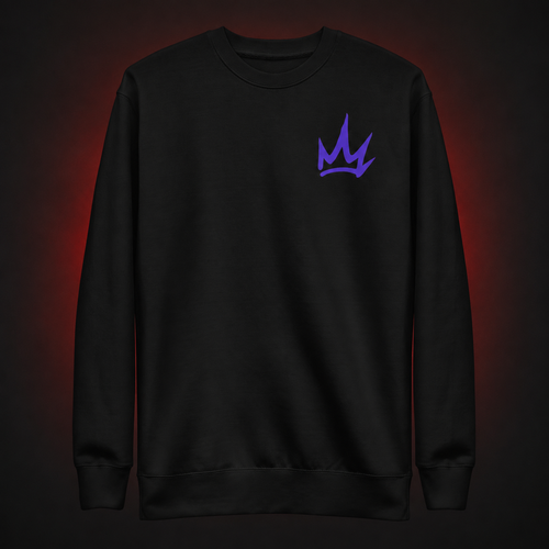 Devils Break Sweatshirt — Black — Front