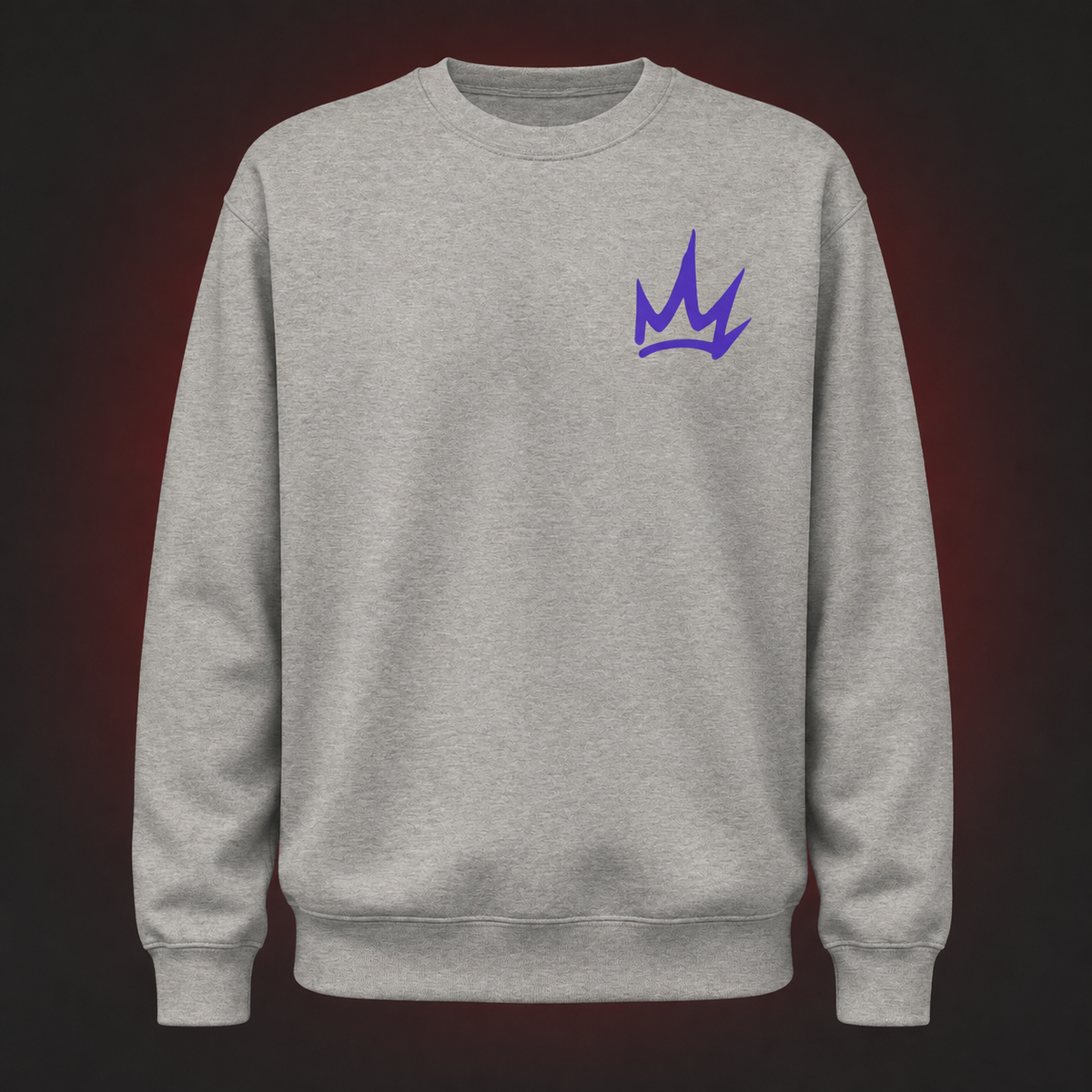Devils Break Sweatshirt — Carbon Grey — Front