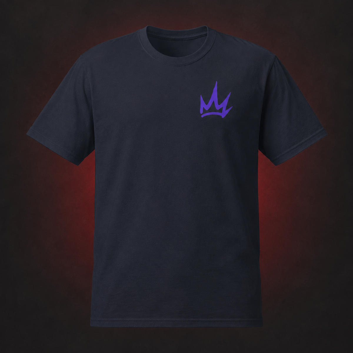 Devils Break Tee — Navy — Front