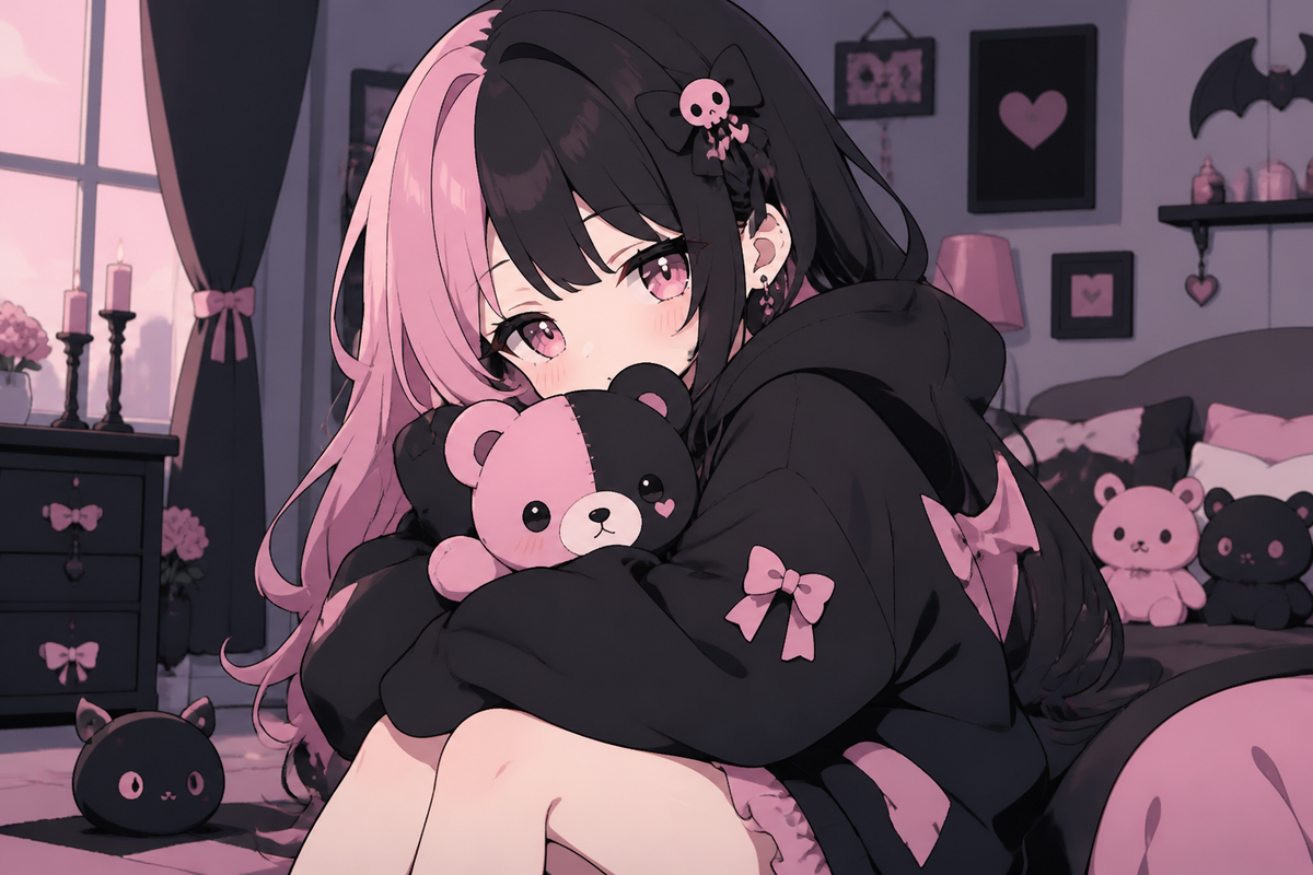 Original kawaii 2D art, Soft Hex Studio